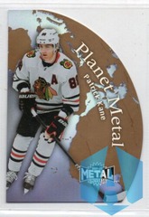 Patrick Kane 2021-22 Metal Universe Planet Metal #PM-3 Gold Parallel